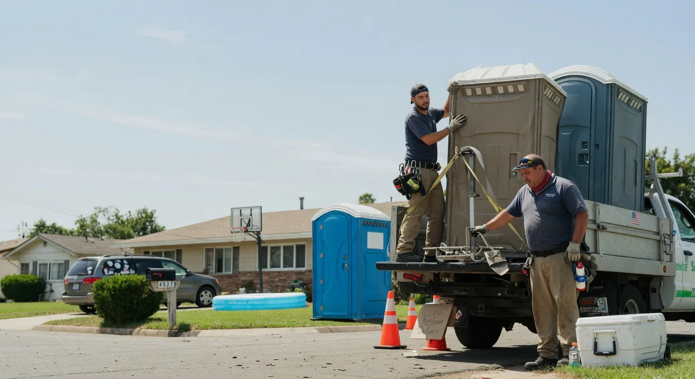 Porta Potty Rental in Poteau, OK near me
